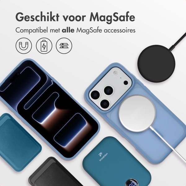 imoshion Color Guard Backcover met MagSafe Apple iPhone 17 Pro - Lichtblauw