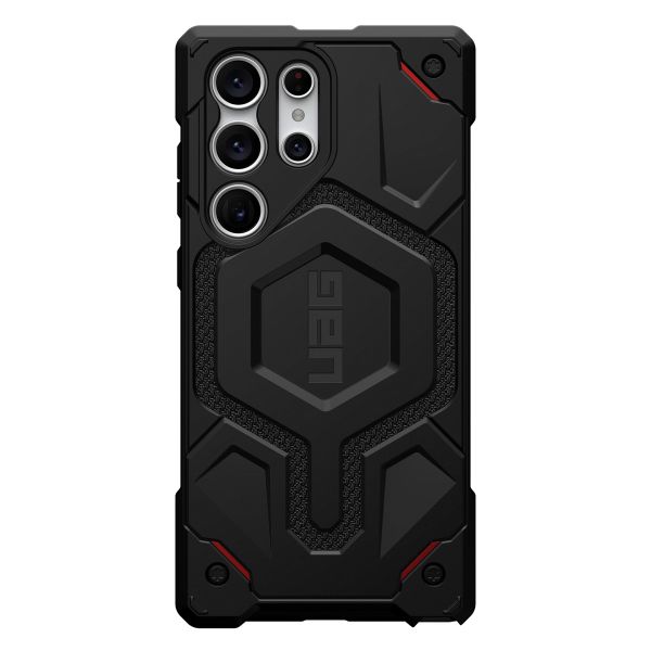 UAG Monarch Pro Backcover Samsung Galaxy S23 Ultra - Kevlar Black