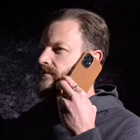 Accezz Vintage Leather Magsafe Backcover Samsung Galaxy S24 / S25 - Tabacco Cognac