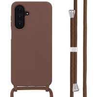 imoshion Siliconen hoesje met koord Samsung Galaxy A37 (5G) - Bruin