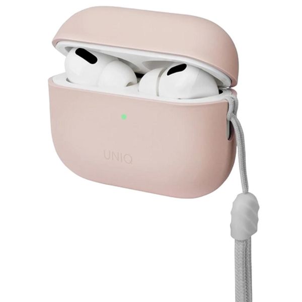 Uniq Lino Hybrid Liquid Silicone Case Apple AirPods Pro 2 - Blush Pink