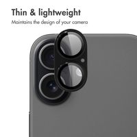 imoshion Camera Protector Glass 2-pack Apple iPhone 17 - Black