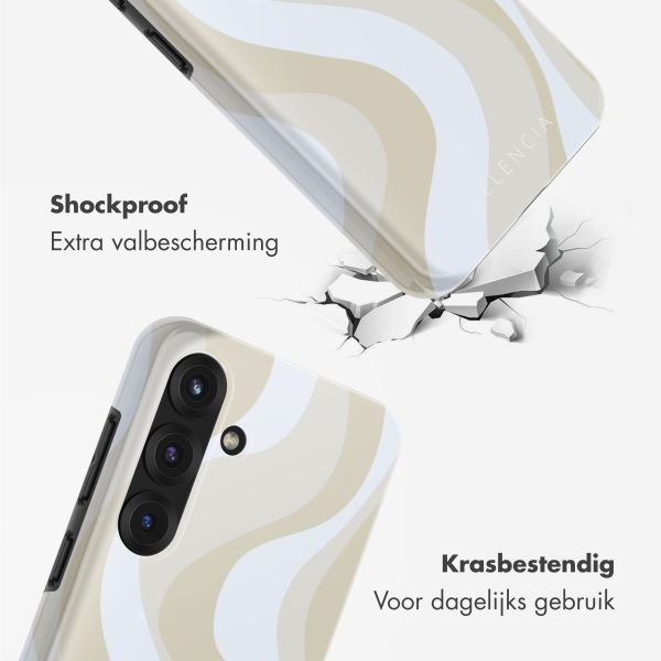 Selencia Vivid Backcover Samsung Galaxy S25 FE - Desert Waves Beige