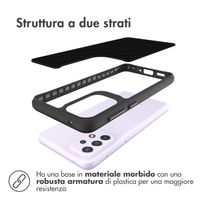 imoshion Rugged Hybrid Case Samsung Galaxy A33 - Zwart