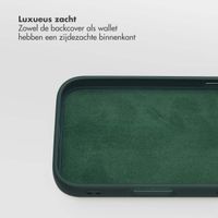 Selencia Olyn Uitneembare Bookcase met MagSafe Apple iPhone 17 - Groen