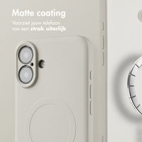 imoshion Color Backcover met MagSafe Apple iPhone 16 - Beige