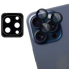 imoshion 2 Pack Camera lens protector Apple iPhone 15 Pro / 15 Pro Max - Blue Titanium