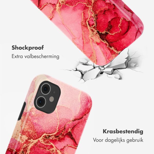 Selencia Vivid Tough Backcover iPhone 11 - Rosy Marble