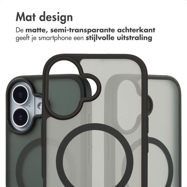 imoshion Color Guard Backcover met MagSafe Apple iPhone 17 - Zwart