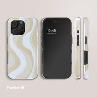 Selencia Vivid Back Cover with MagSafe Apple iPhone 16 Pro - Desert Waves Beige