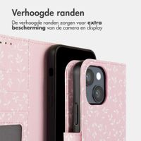imoshion Design Bookcase Apple iPhone 14 - Pink Bazaar Flowers