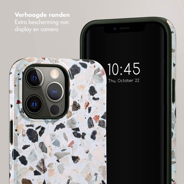 Selencia Vivid Tough Backcover iPhone 14 Pro Max - Chic Terazzo