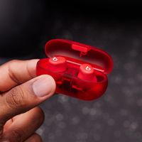Beats Solo Buds Draadloze Oortjes - Bluetooth In-ear Oordopjes - Transparent Red