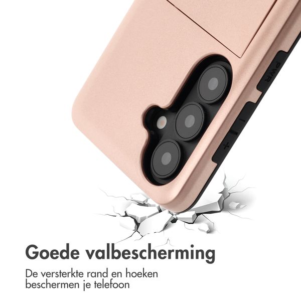 imoshion Backcover met pasjeshouder Samsung Galaxy S26 Plus - Rose Gold