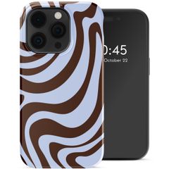 Selencia Vivid Backcover Apple iPhone 14 Pro - Dream Swirl Chocolate