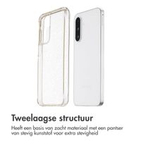 imoshion Clear Glitter Backcover Samsung Galaxy A36 / A56 - Goud