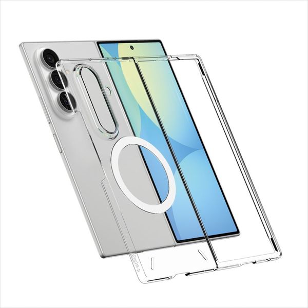Spigen AirSkin Backcover MagSafe Samsung Galaxy Z Fold 8 - Clear / White