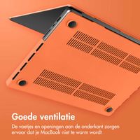 imoshion Hard Cover Apple MacBook Air 13 inch (2022 / 2024 M3 chip / 2025 M4 chip) - Apricot Crush Orange