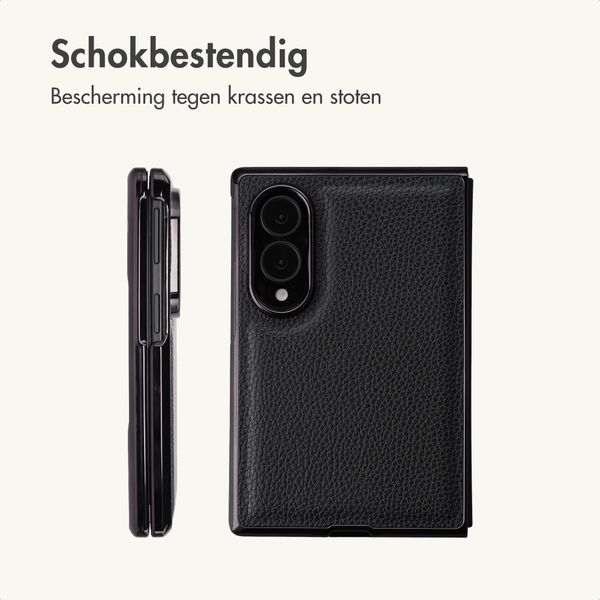 imoshion Kunstleren Backcover Samsung Galaxy Z Fold 8 - Zwart