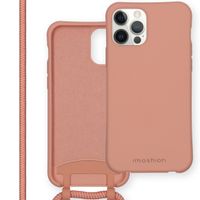 imoshion Color Backcover met afneembaar koord Apple iPhone 12 (Pro) - Peach