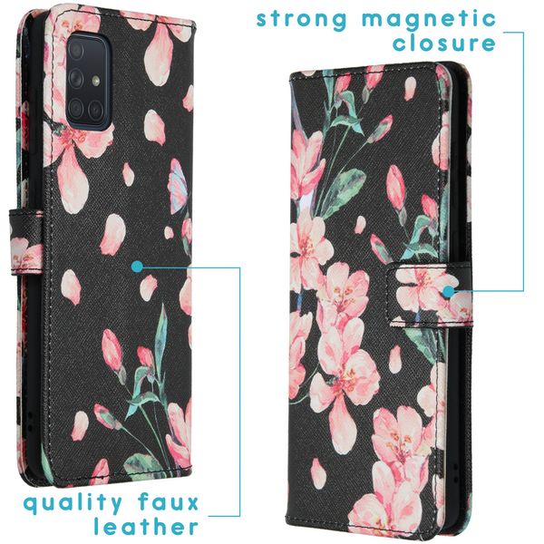 imoshion Design Softcase Bookcase Samsung Galaxy A71