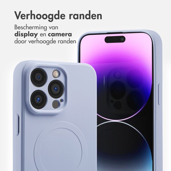 imoshion Color Backcover met MagSafe Apple iPhone 14 Pro Max - Lila