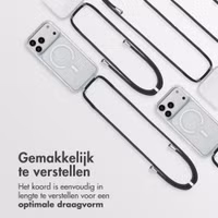 imoshion MagSafe Backcover met afneembaar koord Apple iPhone 17 Pro Max - Transparant
