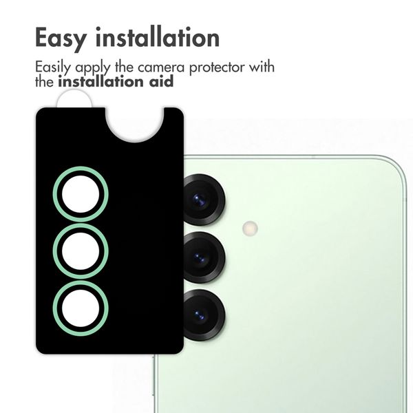 imoshion Camera Protector Glass 2-pack Samsung Galaxy S25 - Mint