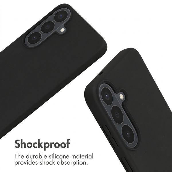 imoshion Silicone Case with Strap Samsung Galaxy S26 FE - Black