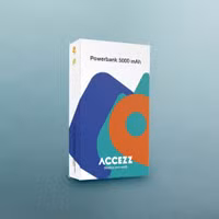 Accezz Kevlar Powerbank 5.000 mAh - Geschikt voor MagSafe en Qi - Zwart - Apple iPhone 11