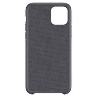 Valenta Luxe Leather Backcover iPhone 11 - Grijs