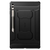 Spigen Rugged Armor Pro Bookcase Samsung Galaxy Tab S9 Ultra - Zwart