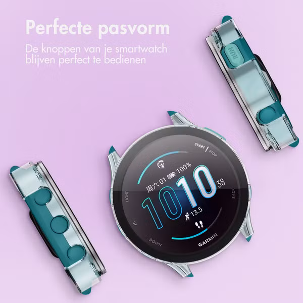 imoshion Full Cover Hardcase Garmin Forerunner 165 / 165 Music - Transparant