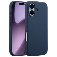 Accezz Liquid Silicone Back Cover with MagSafe Apple iPhone 17 - Dark Blue