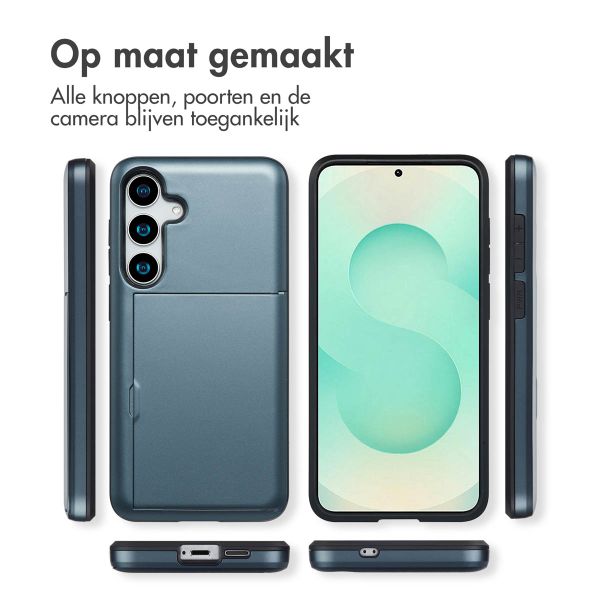 imoshion Backcover met pasjeshouder Samsung Galaxy S25 Plus - Donkerblauw