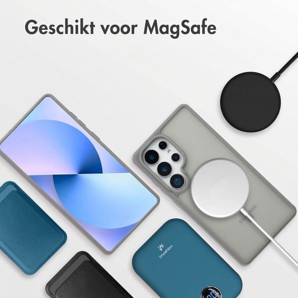 imoshion Color Guard Backcover met MagSafe Samsung Galaxy S25 Ultra - Grijs