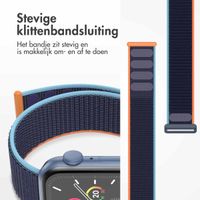 imoshion Nylon⁺ bandje Apple Watch Series 1 t/m 9 / SE (38/40/41 mm) | Series 10 (42 mm) - Dark Navy Blue