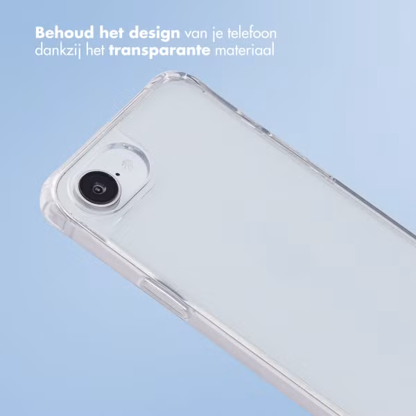 imoshion Backcover met Telefoonkoorden Apple iPhone 16e - Parels