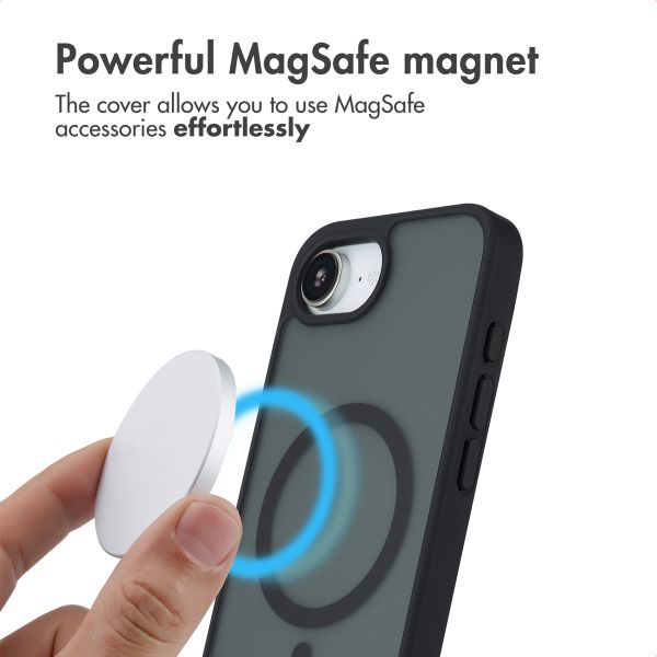 imoshion Colour Guard Back Cover with MagSafe Apple iPhone 17e / 16e - Black