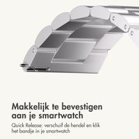imoshion Stalen bandje  - Universeel 20 mm aansluiting - Zilver