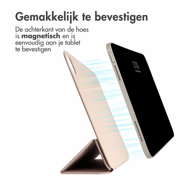 imoshion Magnetic Bookcase Apple iPad Pro 13 (2025) M5 / (2024) M4 - Beige