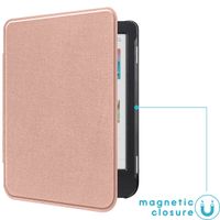 imoshion Slim Hard Case Bookcase Kobo Clara Colour / BW - Rosé Goud