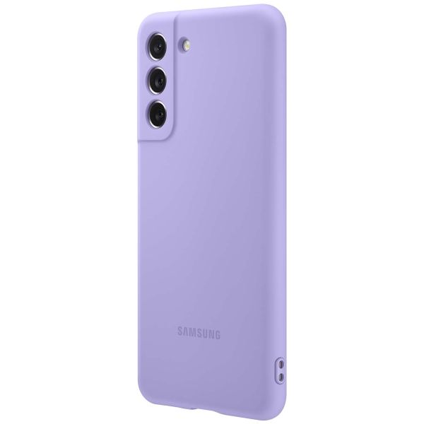 Samsung Originele Silicone Backcover Galaxy S21 FE - Lavender