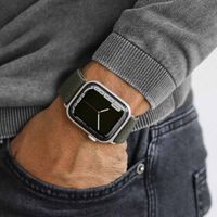 Vonmählen Classic Nylon Loop bandje Apple Watch | 38/40/41/42 mm - Olive