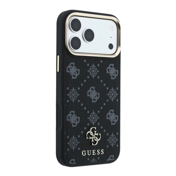 Guess 4G Metal Logo Backcover MagSafe Apple iPhone 18 Pro Max / 17 Pro Max - Black