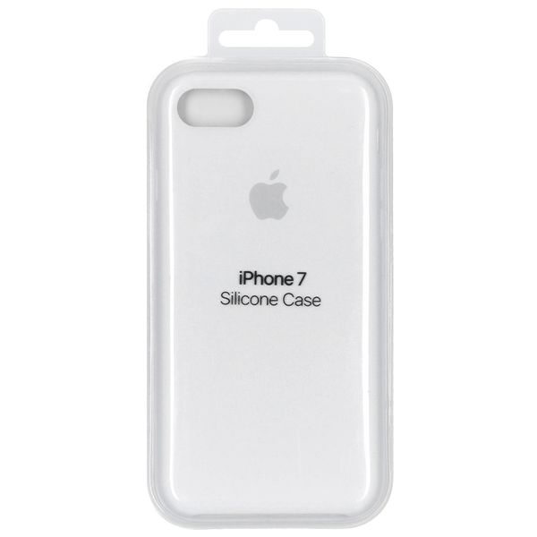 Apple Silicone Backcover Apple iPhone SE (2022 / 2020) / 8 / 7 - White