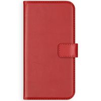 Selencia Echt Lederen Bookcase Samsung Galaxy S10 - Rood