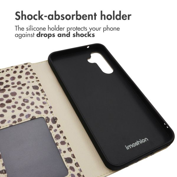 imoshion Design Bookcase Samsung Galaxy A34 (5G) - Black And White Dots