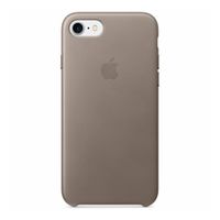 Apple Leather Backcover Apple iPhone SE (2022 / 2020) / 8 / 7 - Taupe