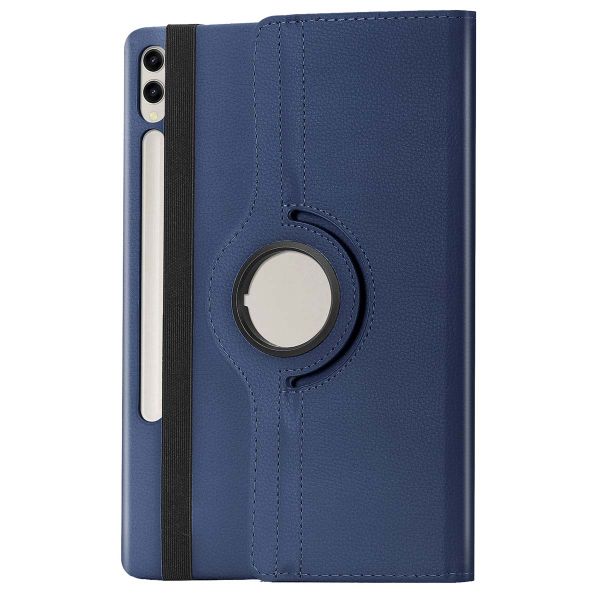 imoshion 360° draaibare Bookcase Samsung Galaxy Tab S10 Plus / Tab S9 Plus / Tab S9 FE Plus - Donkerblauw